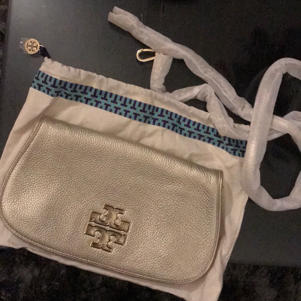 Tory Burch clutch with strap
